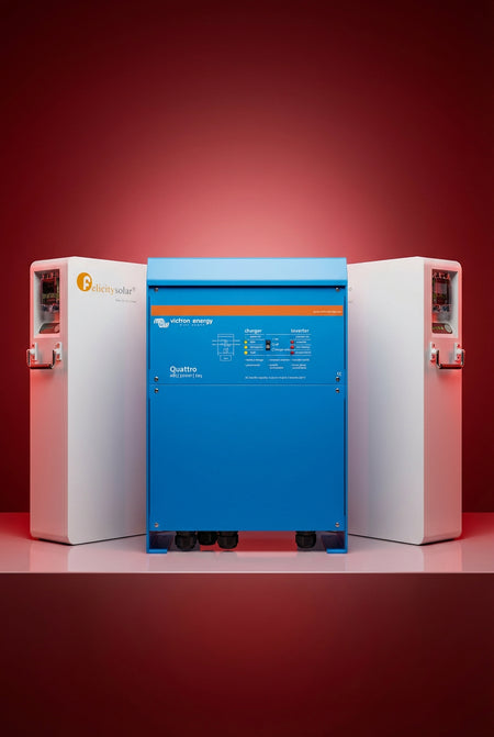 Kit Premium de Stocare a Energiei (ESS) cu Invertor Hibrid Victron Quattro și Autonomie Masivă de 20 kWh - SunGrid