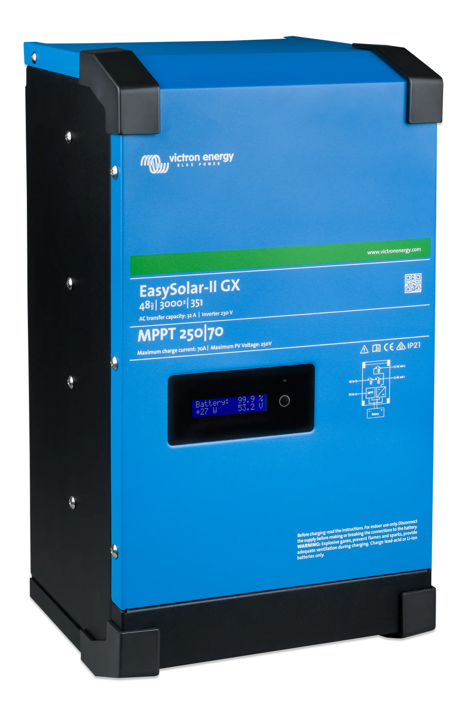 Invertor ESS Victron EasySolar-II 48V monofazat 3kVA GX