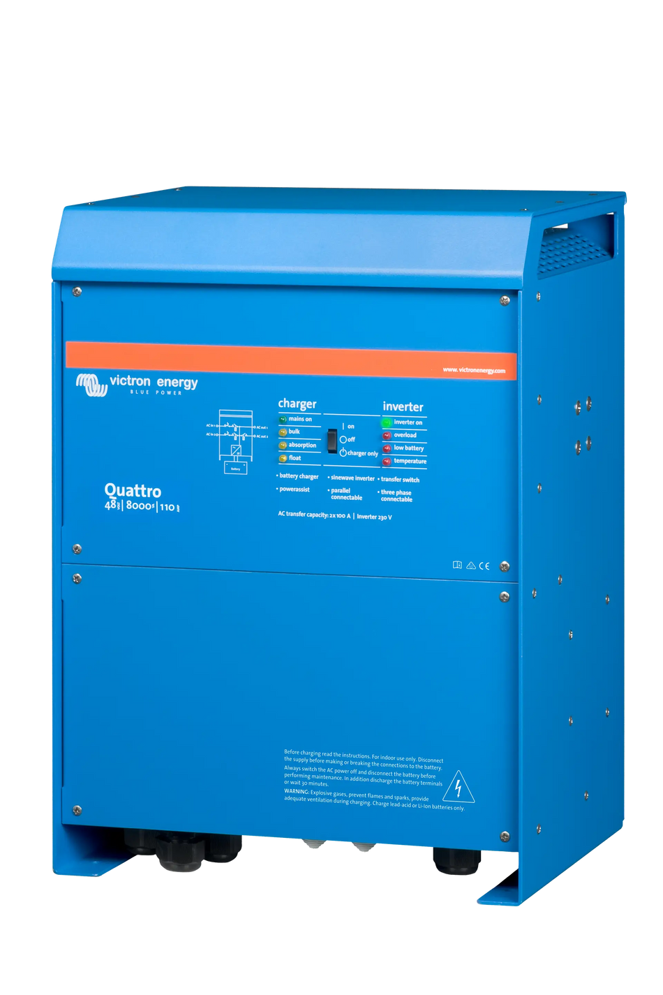 Invertor ESS Victron Quattro 48V monofazat 8kW