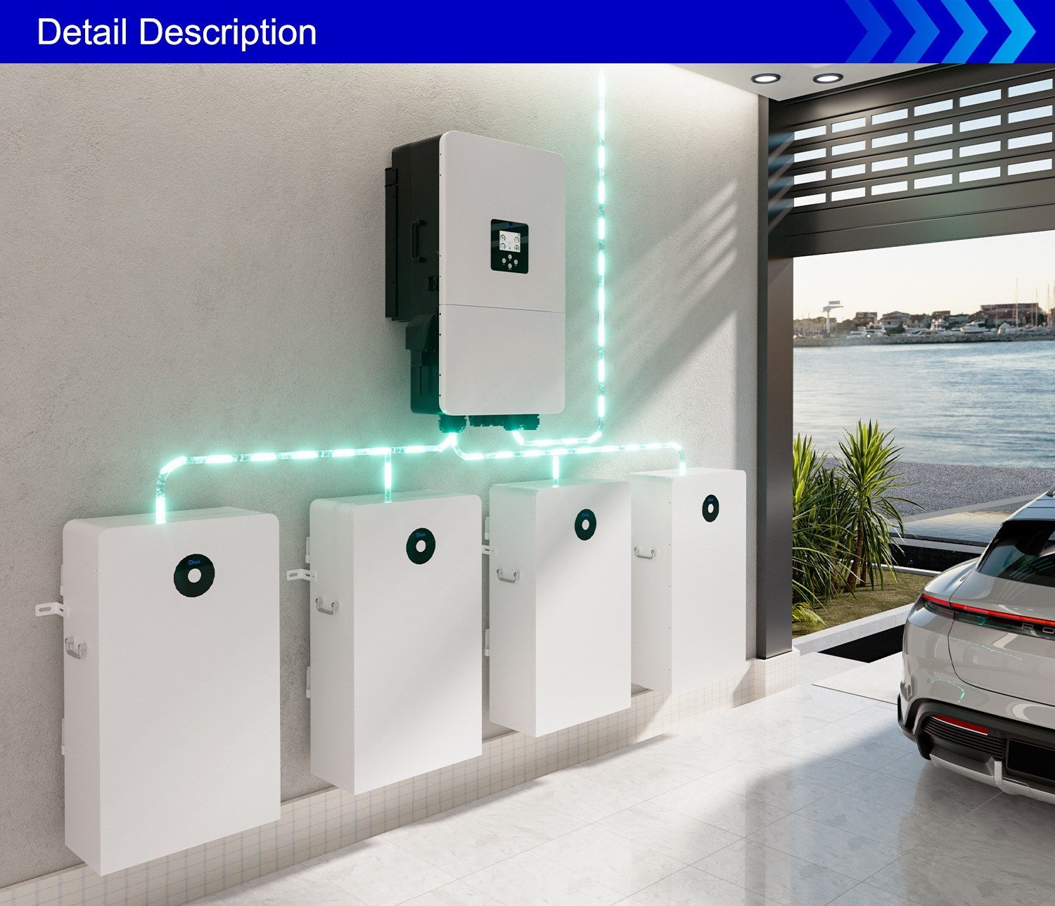 Baterie Deye RW-F16 – 16 kWh / 51.2 V LiFePO₄ - SunGrid