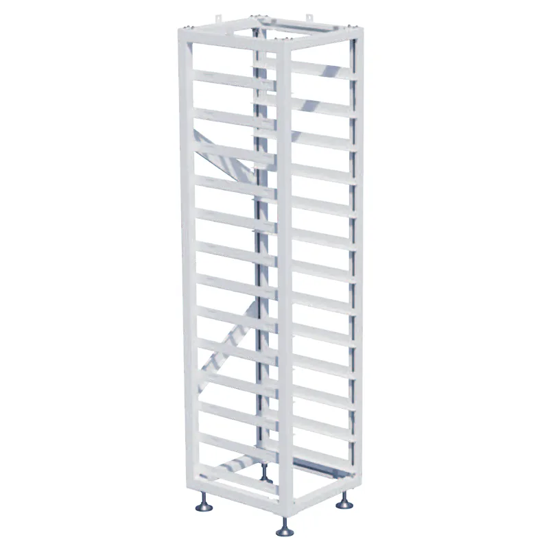 Rack Deye 3U-HRack 13 niveluri – vedere în perspectivă