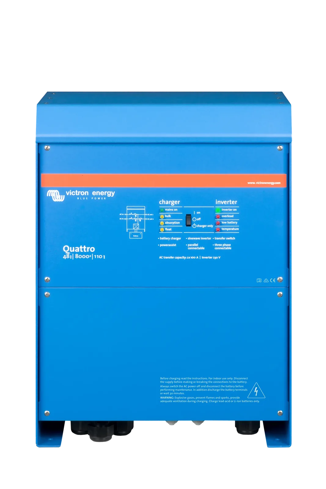 Invertor ESS Victron Quattro 48V monofazat 8kW
