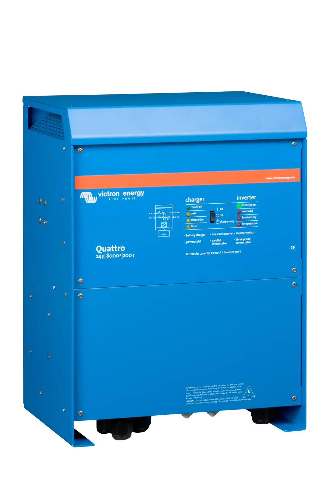 Invertor ESS Victron Quattro 24V monofazat 8kW