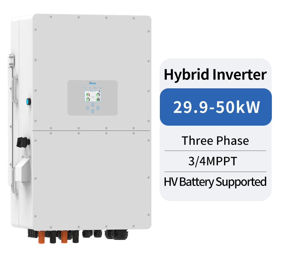 Invertor hibrid Deye SUN-50K-SG01HP3 trifazat 50kW – broșură de prezentare