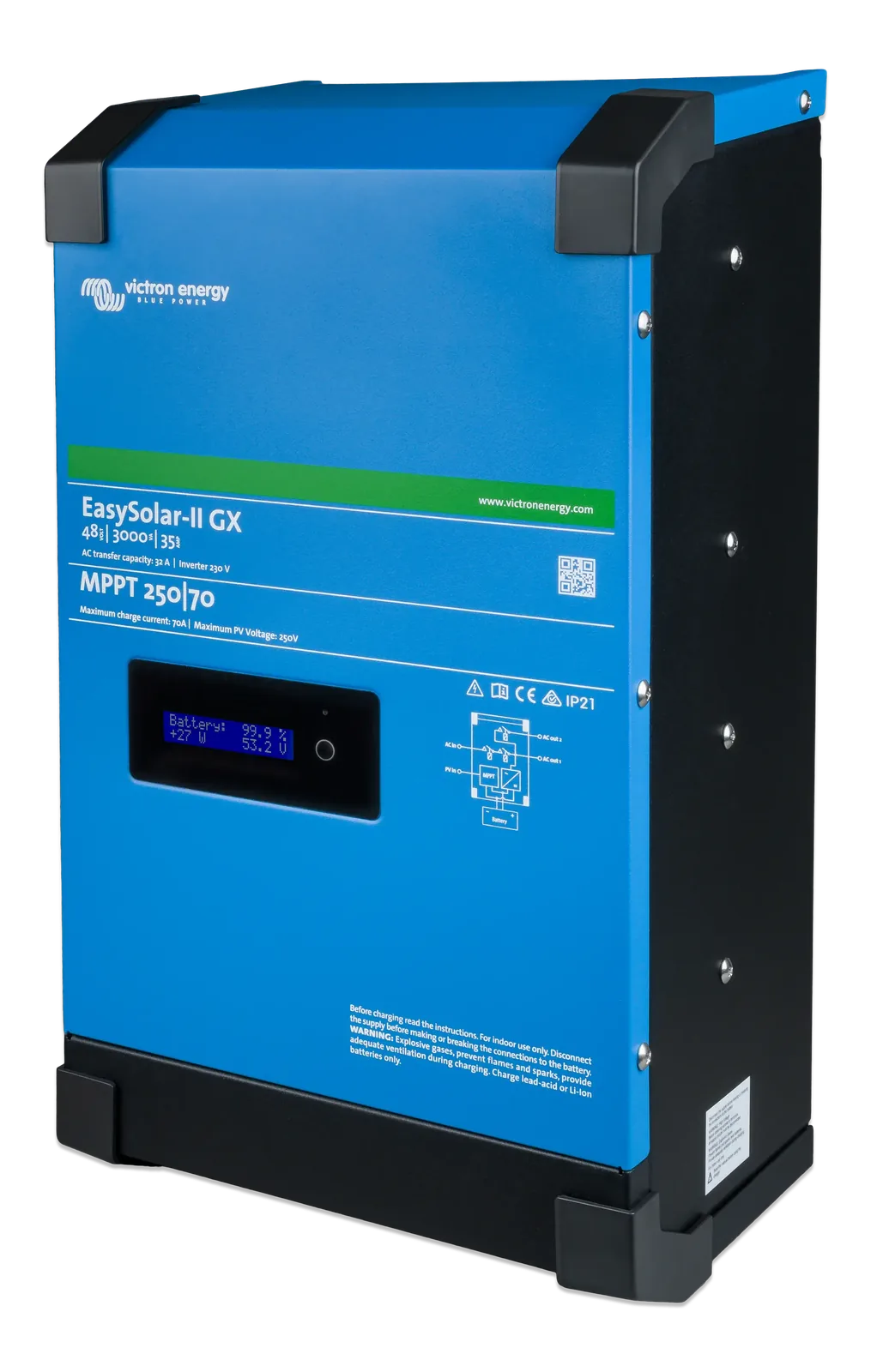 Invertor ESS Victron EasySolar-II 48V monofazat 3kVA GX