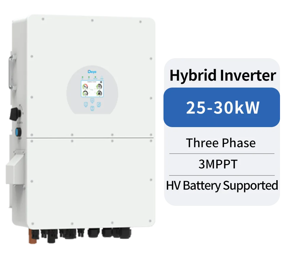 Invertor hibrid Deye SUN-30K-SG02HP3 trifazat 30kW – broșură de prezentare