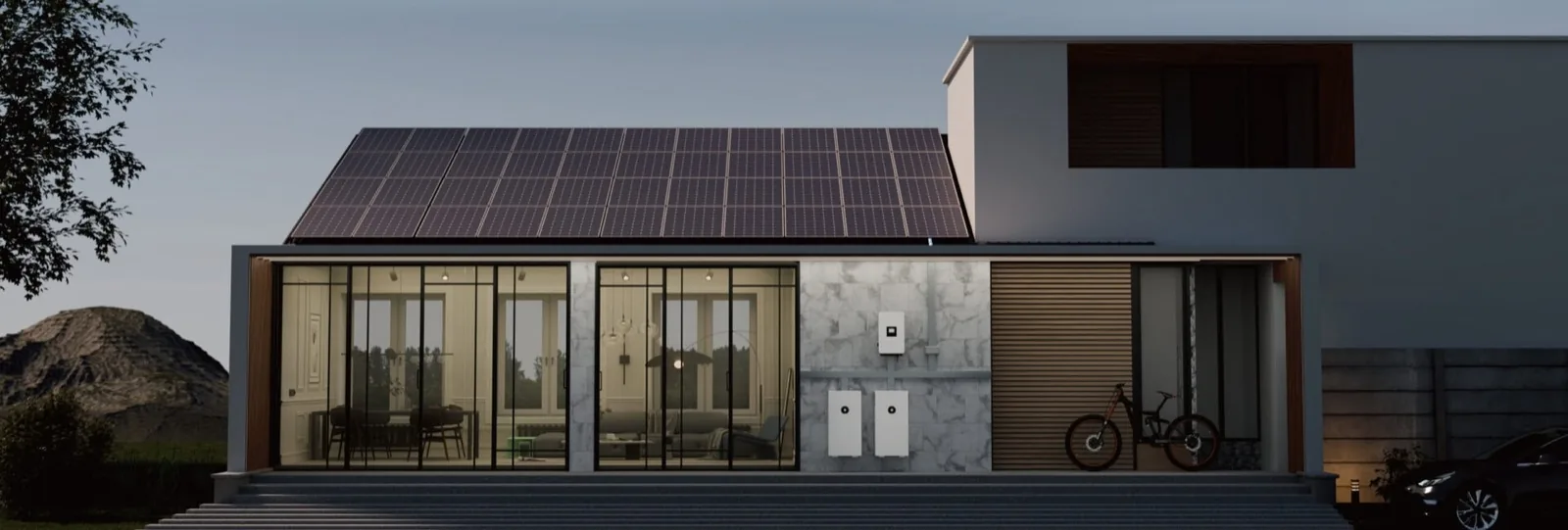 Baterie LiFePO4 Deye SE-F16 Max 16kWh – exemplu de instalare