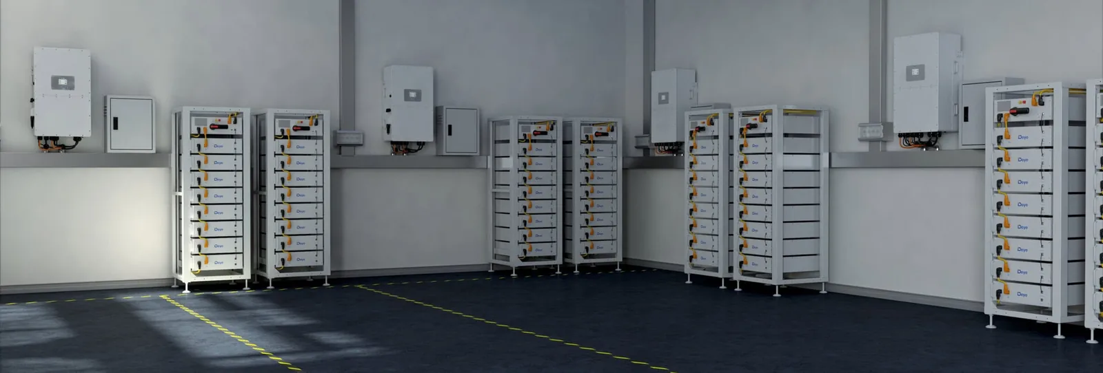 Sistem stocare Deye BOS-G60 61,44 kWh – sisteme BOS-G instalate